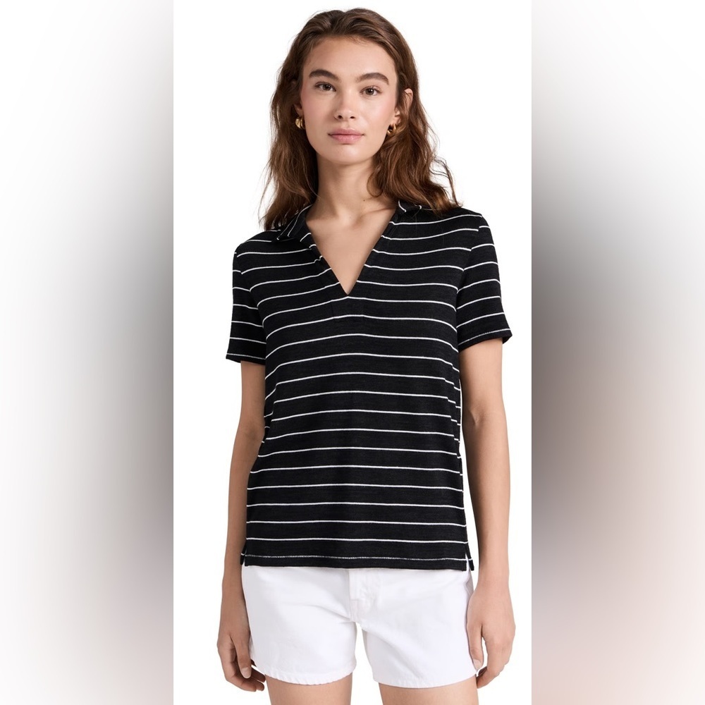 Rag & bone Striped Polo Shirt